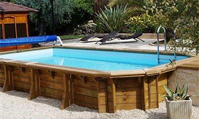 photo piscine en bois 